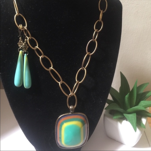 Lucky You ladies adjustable necklace and earrings - Picture 1 of 5